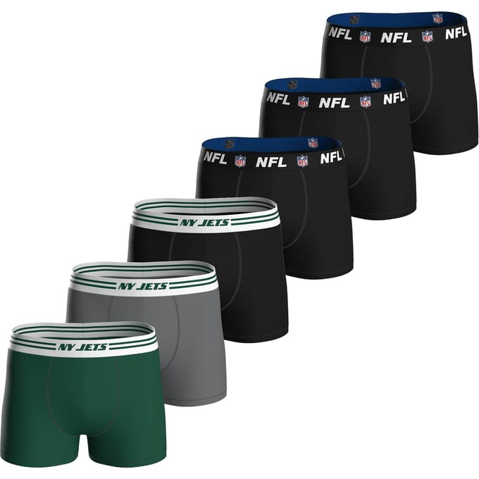 NFL Boxershorts NFL 6pk Boxers Set van 6