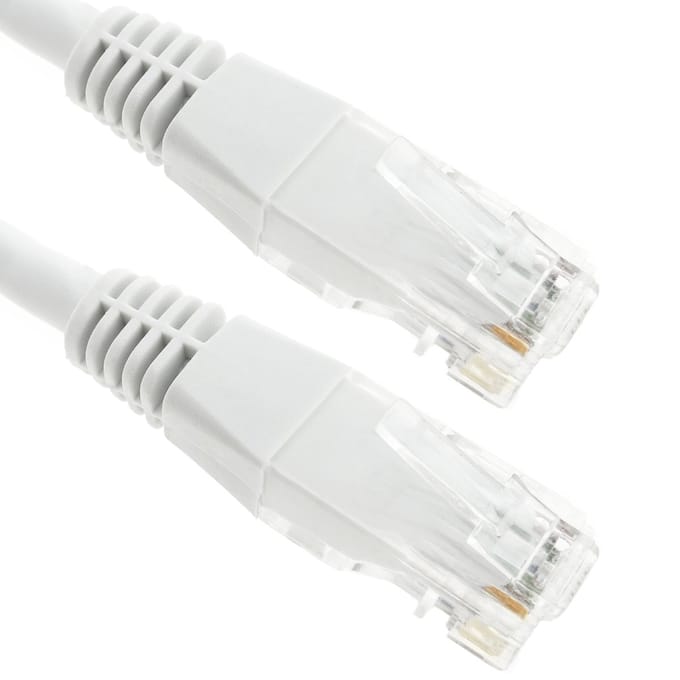 BeMatik - UTP-kabel categorie 6 wit 3m