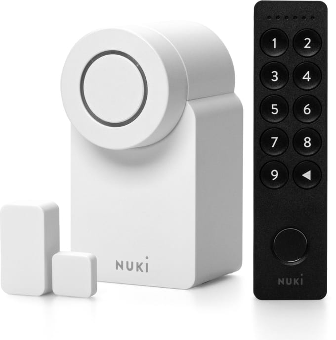 Nuki Go - smart lock + keypad 2.0 + door sensor - Toegang met smartphone, vingerafdruk en pincode