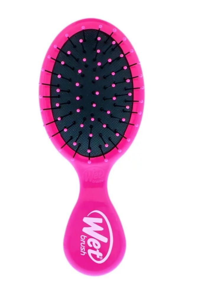 The Wet Brush Detangle Mini Detangler Pink Borstel