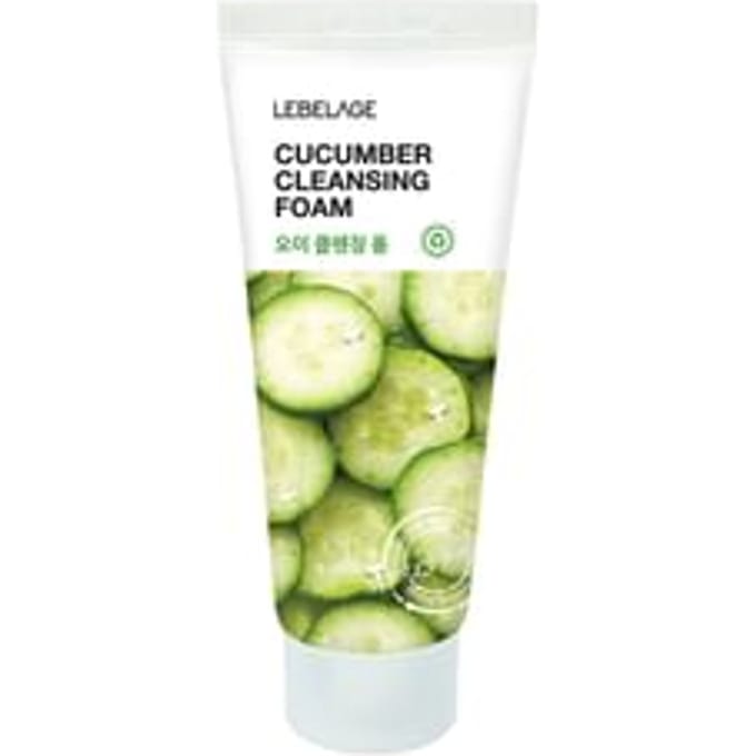 LEBELAGE Komkommer Reinigingsschuim – 100 ml beige