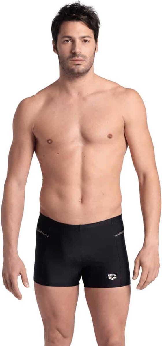 Arena Zwemboxer Pro_File Graphic Zwart/Zilver - Maat L