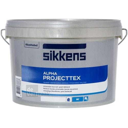 Sikkens Alpha Projecttex 2.5 liter Wit