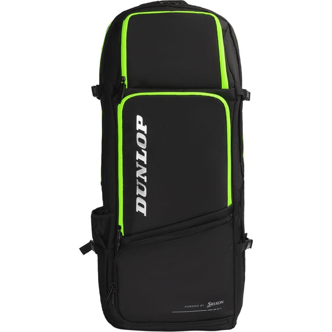 Dunlop Performance Long Rugzak-Zwart,Neongroen