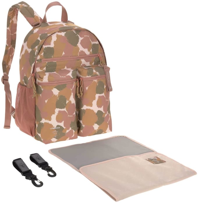 Lässig Luiertas Rugzak Casual Urban Backpack Tinted Spots Bruine Veelkleurig
