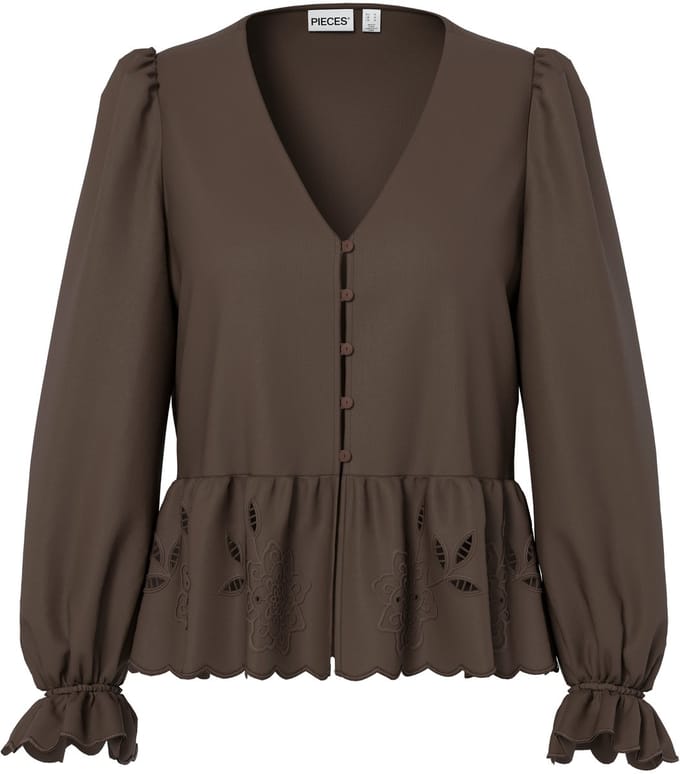 Pieces Blouse PCFELUCA PEPLUM