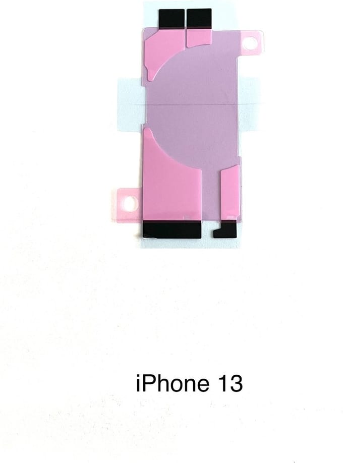 iPhone 13 batterij sticker / Adhesive - Originele Pasvorm.