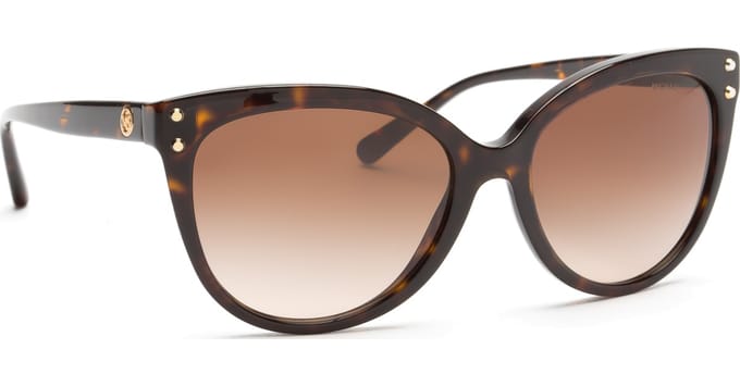 Michael Kors Cat Eye Dames Dark Havana Brown Gradient zonnebril