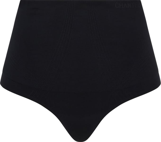 Chantelle - Smooth Comfort - Full Briefs met Hoge Taille - verstevigend - onzichtbaar - ZWART