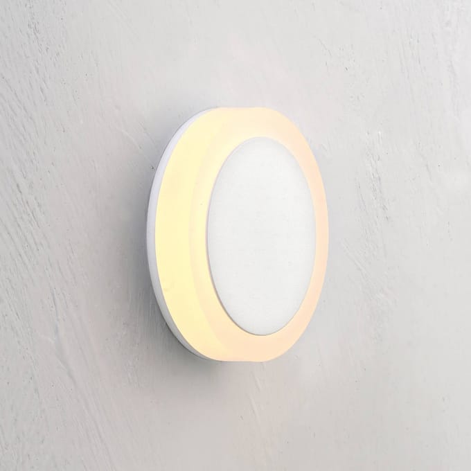 Bopp LED-inbouwlamp One, wit, Ø 9 cm