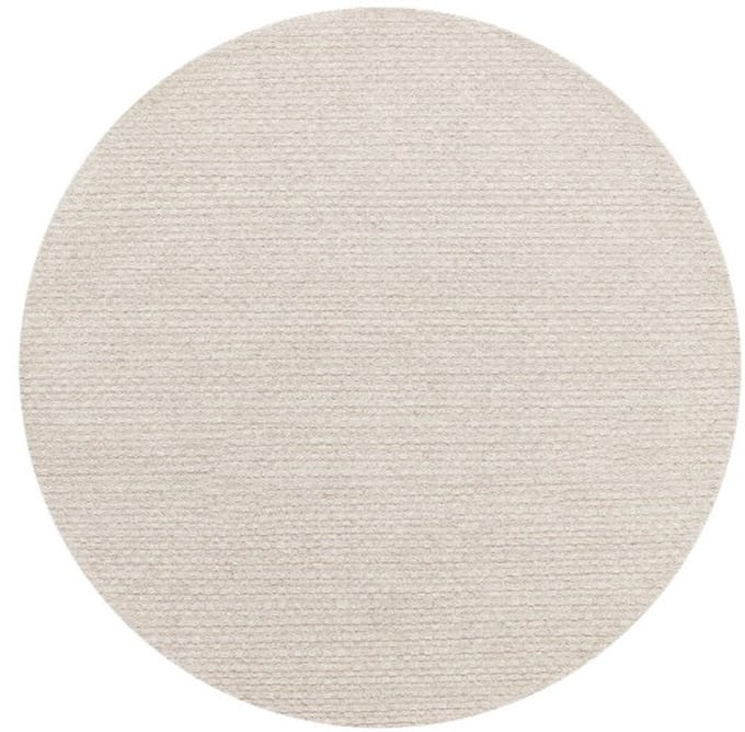 MUST Living Carpet Nirvana round large,Ø250 cm, beige, 60% Wool, 40% Polyester