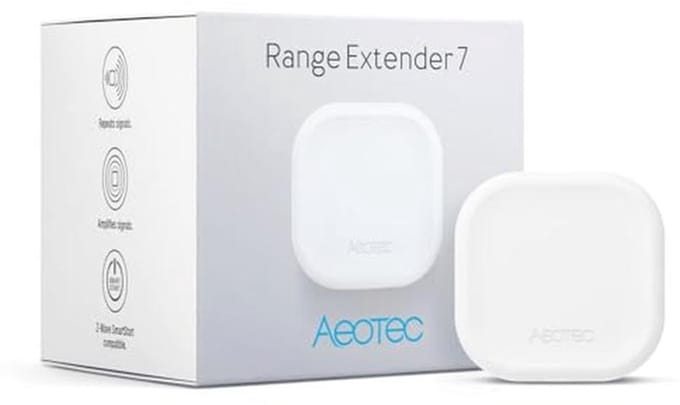 Z-Wave Range Extender 7 - Betrouwbare Signaalversterker voor Smart Home