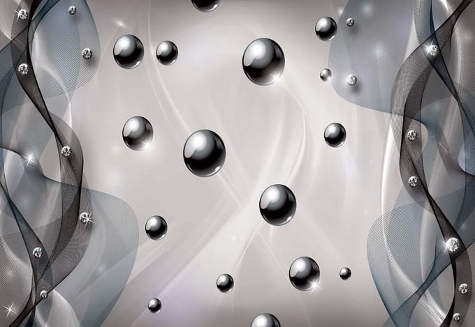 Fotobehang Abstract Modern Pattern | PANORAMIC - 250cm x 104cm | 130g/m2 Vlies