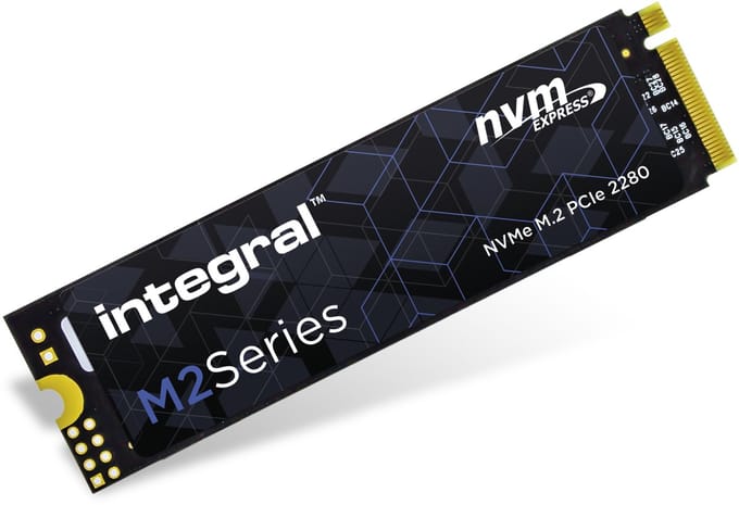 Integral INSSD250GM280NM2 internal solid state drive 250 GB M.2 PCI Express 3.1 NVMe 3D TLC