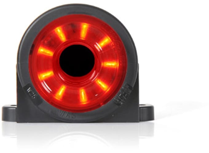 Markeringslicht - WAS - W25 WW - 3.1 - 7.8cm - LED - Rood - 12V-24V