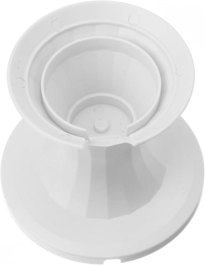 Speaker Stand - Audio Houder - Bureau Organisatie - Met Kabelmanagement - 9.2 x 7.6 cm - Wit