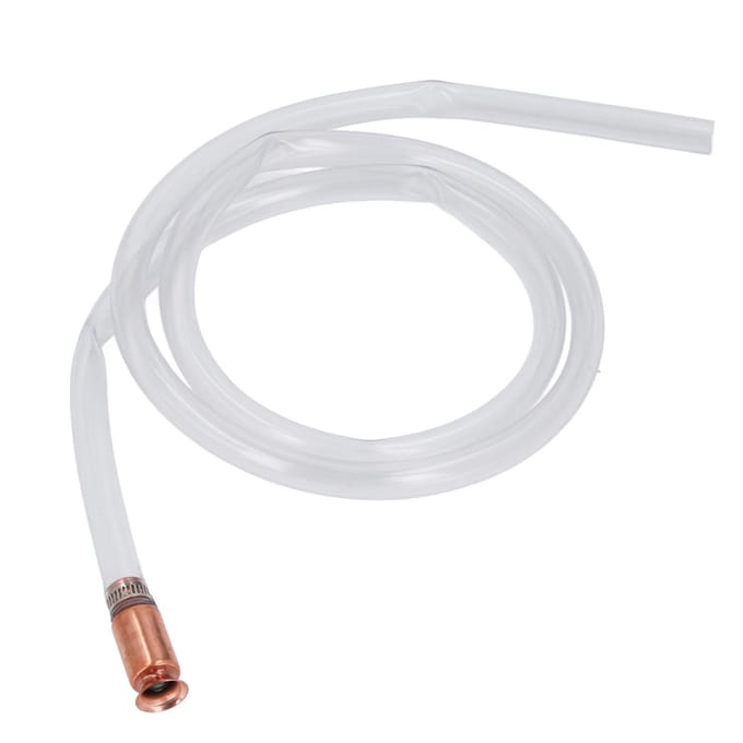 Pompe à siphon multifonctionnelle en PVC, longueur 1,8 m, pour transfert de carburant, pour étang à poissons industriel