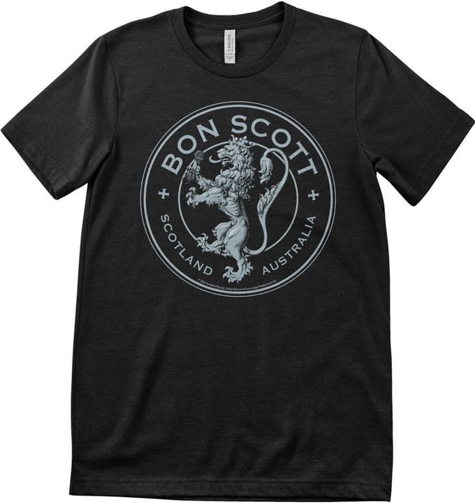 AC/DC Bon Scott Seal Big Tall T-shirt PS-1-BSCT002-H90-12