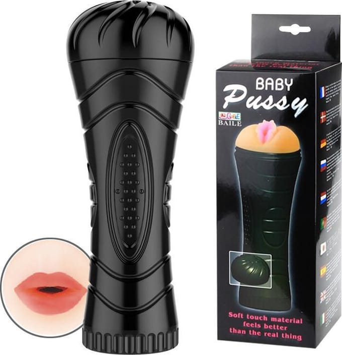 Kunstvagina MOND masturbator voor mannen Baile®