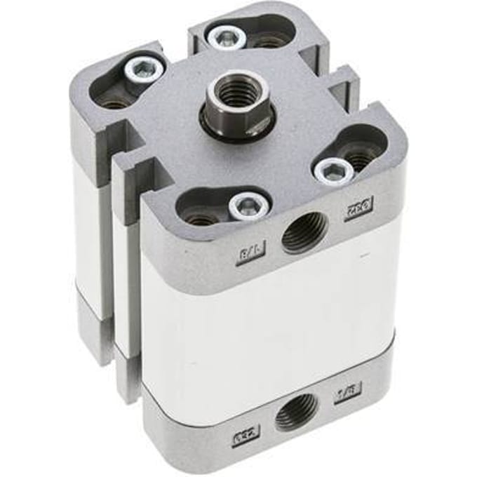 ISO 21287 Compacte Dubbelwerkende Cilinder 32-20mm - Magnetisch