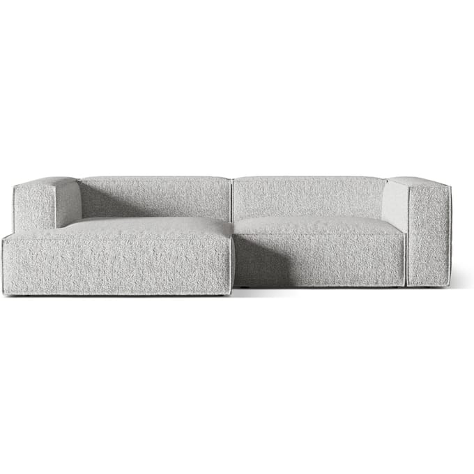 Hoekbank Nuria 4-zits links bouclé | Micadoni
