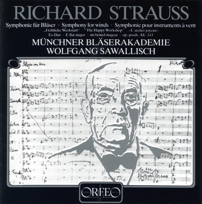 Münchner Blaserakademie - Strauss: Symphonie Für Bläser (CD)