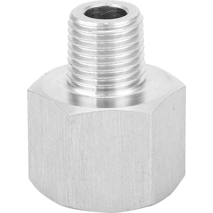 2 STKS BSP Leidingfitting Connector Roestvrij Staal Binnendraad   Buitendraad ConnectorBinnendraad 1 2 inch   Buitendraad