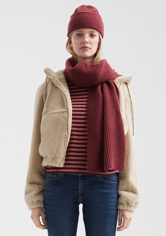 Q/S designed by - Dames jas - Maat S - Vrouwen - Bruin - voering