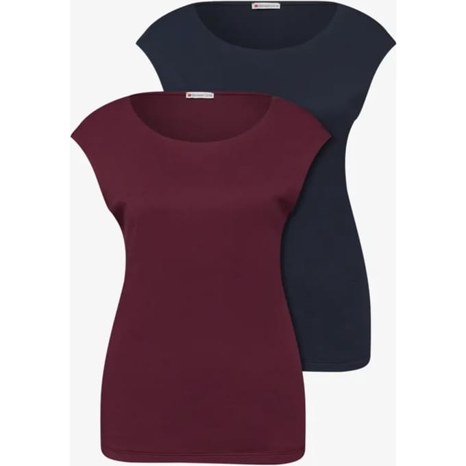 Basic shirts in een 2-pack
