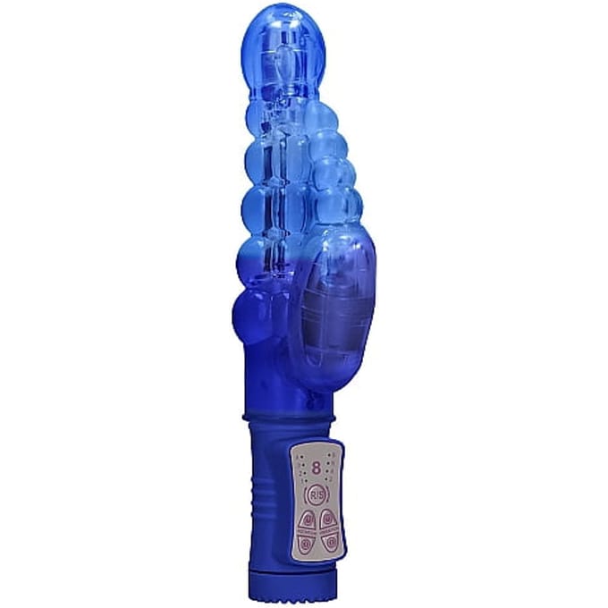 Shots Toys - Rotating Bubbles Vibrator - Blauw