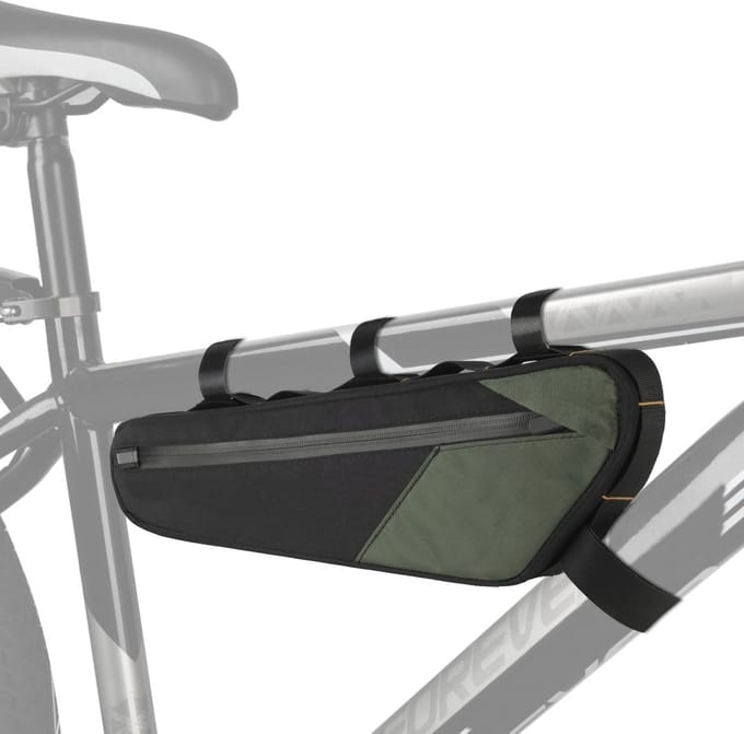 Waterdichte fietstas voor bovenbuis - reflecterende fietsaccessoire 2,5 l