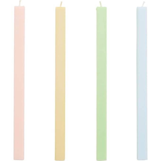 HAY Square Kaars set van 4 - fresh