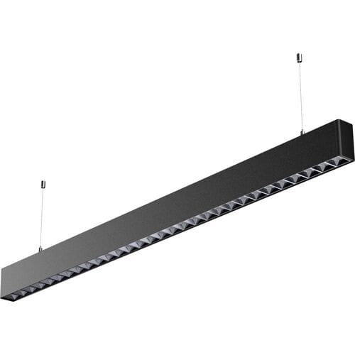 Sygonix SY-6612930 LED-fittinglamp LED Energielabel: E (A - G) 48 W Zwart
