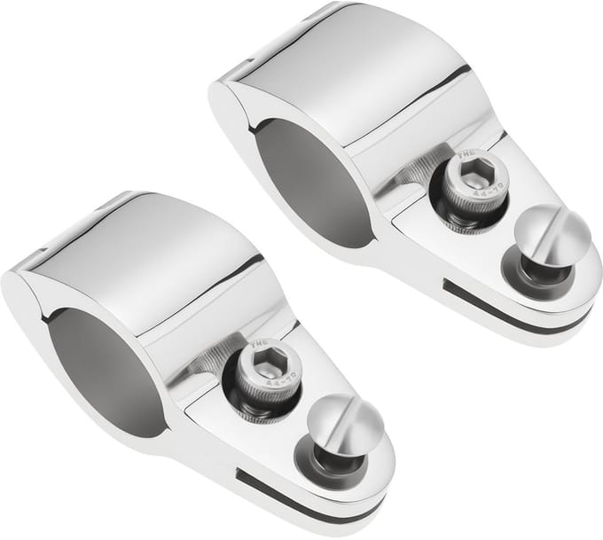 Dailygoods - 2 Stuks 25mm Marine Jaw Slides van 316 Rvs voor Boten