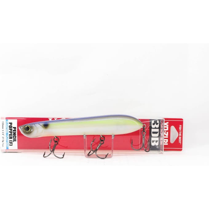 Yo Zuri Duel 3DB Pencil Popper 135 mm Leurre Flottant R1373-GSSH (1267) white