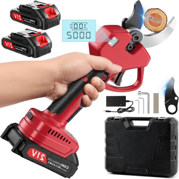 Snoeischaar met Accu - Takkenschaar - Heggenschaar Elektrisch