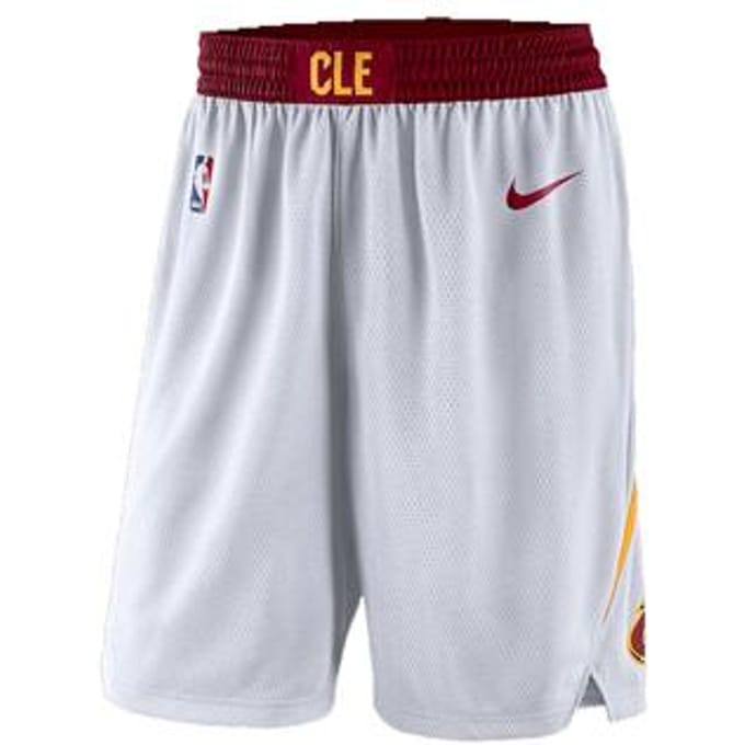 Nike Basketbalbroek Heren Matige Rechte Pasvorm 866791-100 L
