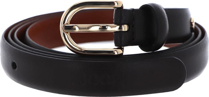 JOOP! Leren Riem 2,0 CM Classic Women's Belt W105 D`Brown Donkerbruin