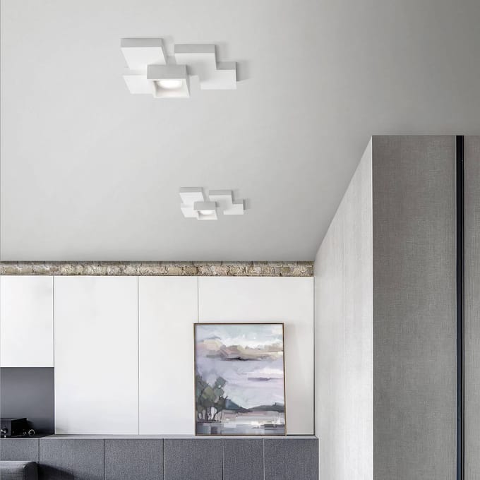 Sforzin Plafondlamp zijkant, 1-lamp