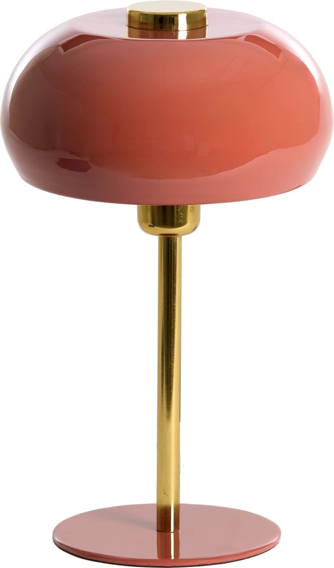 Light & Living Tafellamp Surin 34cm - Koraal/Goud