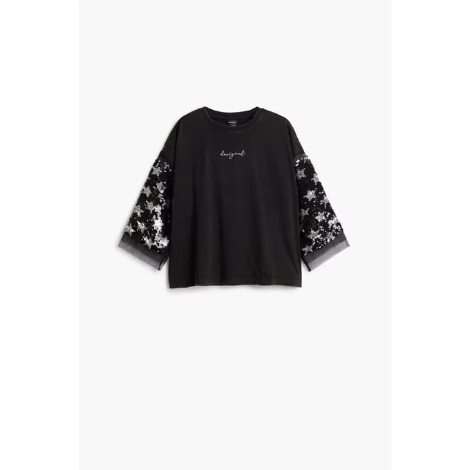 Meisjes-T-shirt met lange mouwen Desigual Planet