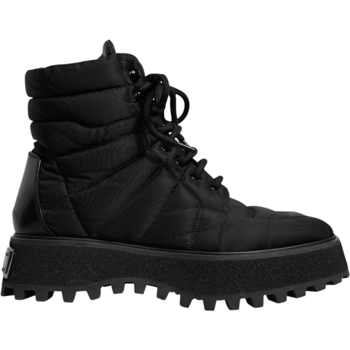 Gequilte Nylon Veterschoenen