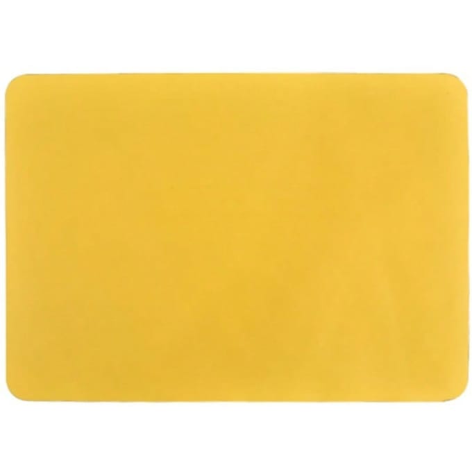 Rechthoekige siliconenmat, tafelmat, antislip siliconen placemat Doe-het-zelf Epoxy mal ambachtelijke pad geel