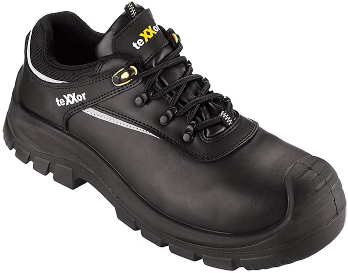 teXXor S3-veiligheidsitshalb-schoenen Colmar Zwart