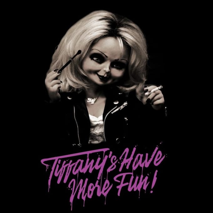 Chucky Tiffanys Have More Fun T-shirt - Zwart - S