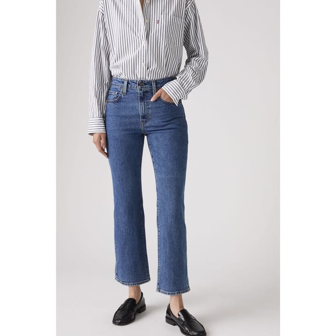 Levi's 725 Authentic Kick Boot Mosey Mid Stone Taglia: W32L29 | Jeans Outlet | Donna