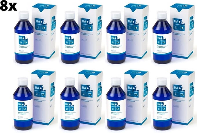 8x Halita Mondwater - Voordeelpakket