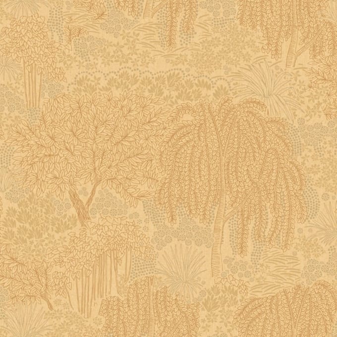 Decoprint Allure Behang met metallic bomen- en bladerenprint - AL26262   5415058075972   Behang
