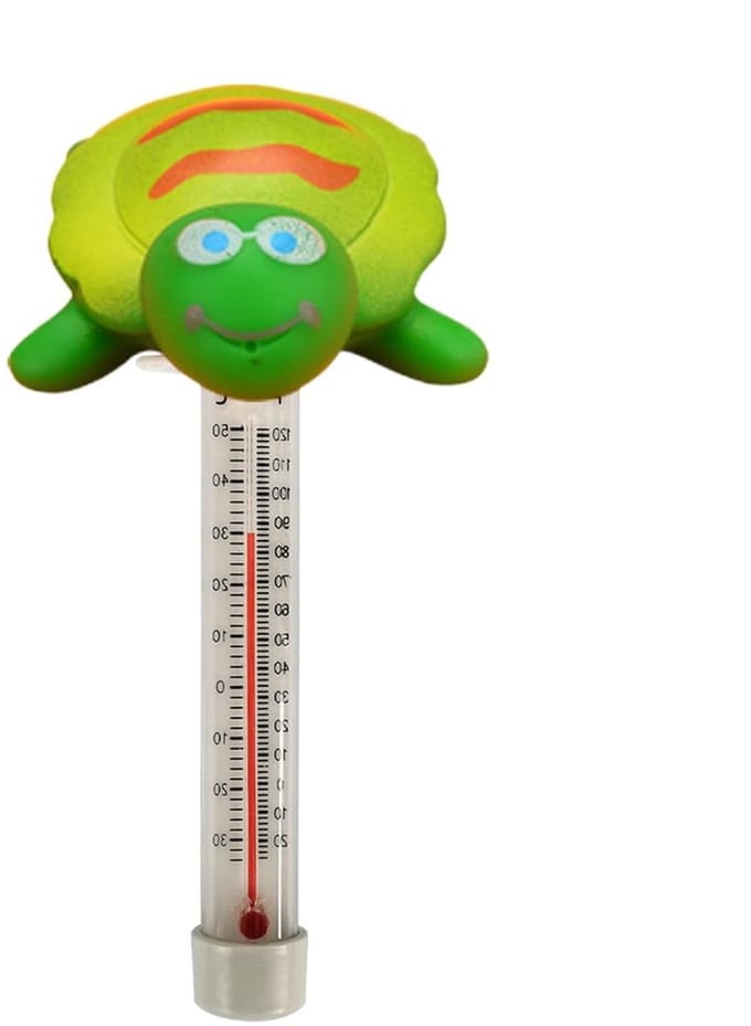 Zwembadtemperatuur Sensor - Badthermometer Drijvend - Water Temperatuur Meten - Drijvend Waterdicht Ontwerp - 6 x 5 x 21 cm