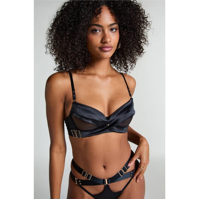 Hunkemöller Niet-voorgevormde beugel bh Colette Zwart